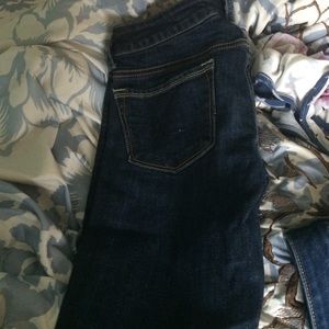 Dark denim jeans