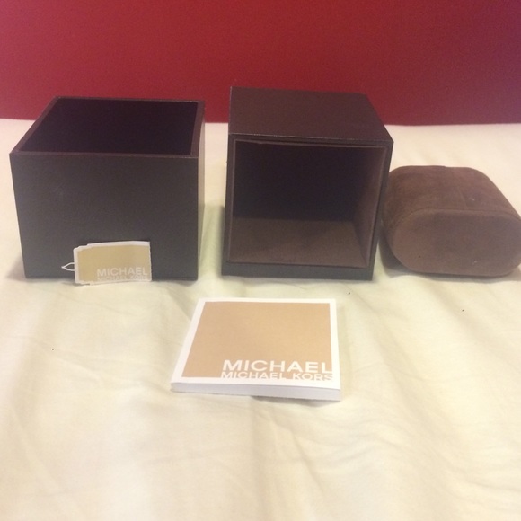 Michael Kors watch box and book