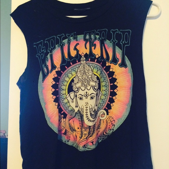 Urban outfitters epic trip muscle shirt