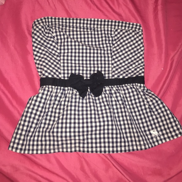 Strapless cute shirt