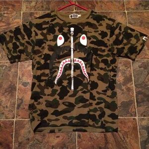 1st Bape Shark Tee