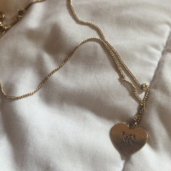 "Fuck you" Necklace