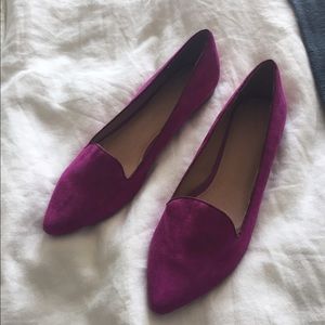 Pink/fuschia Joie flats