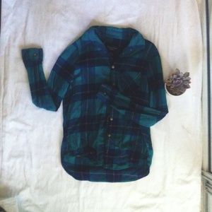 Turquoise Flannel