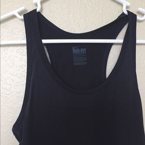 Black Nike Dri-Fit tank