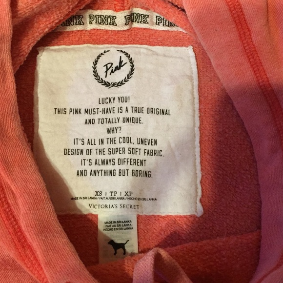 Victoria's Secret Pink hooded sweatshirt - Picture 3 of 4