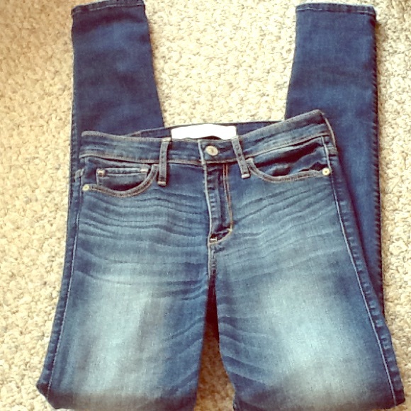High Rise Abercrombie and Fitch Jeans