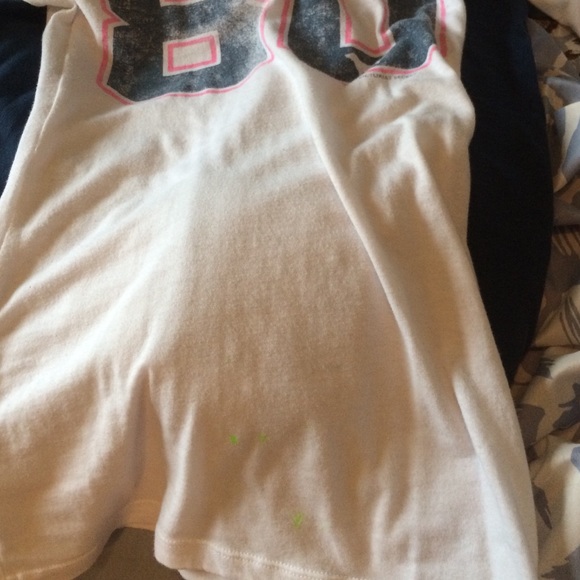 Just a little green stain on the bottom