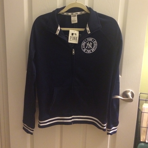 VS PINK NY Yankees Zip-Up Jacket