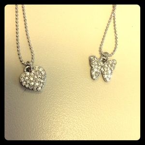 Delicate silver Lia Sophia necklaces