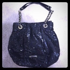 Betsey Johnson black sequin purse!👛💎