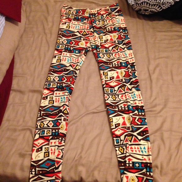 Aztec leggings OS