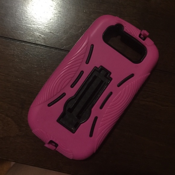 Samsung Galaxy s3 pink and black case