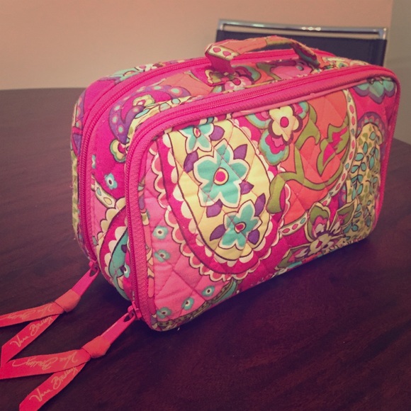 Vera Bradley 'Blush & Brush' make up pouch