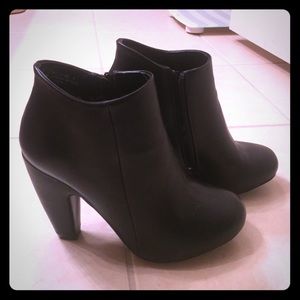 Black booties
