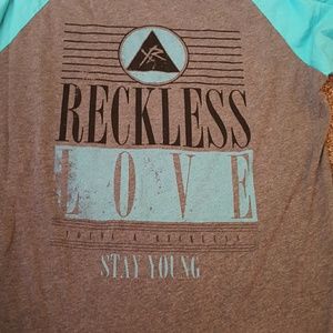 Young and reckless t shirt