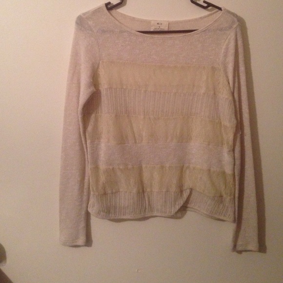 Urban Outfitters sweater with lace details
