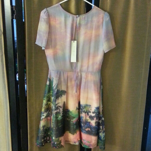 Sunset print dress - Picture 3 of 3