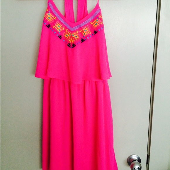 Pink sundress