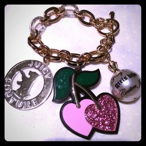 Juicy Couture Cherry Charm bracelet