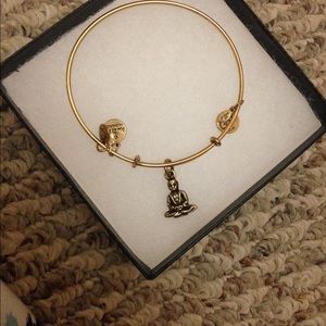 Alex and Ani Buddha Gold Bracelet