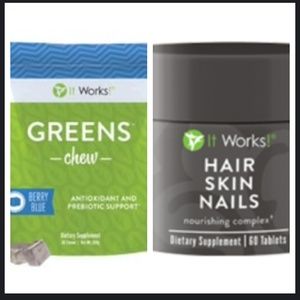 💚It Works greens chews💚Hair Skin Nails💚