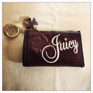 💄 REDUCED 💄 Juicy Couture Brown Coin Purse