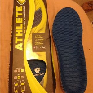 Women's supportive insoles size 5-7.5