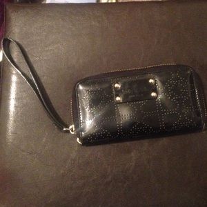 Kate Spade New York black wristlet