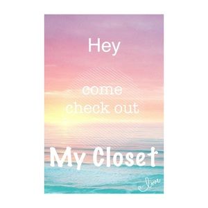 Check out my closet