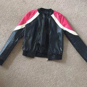 leather jacket
