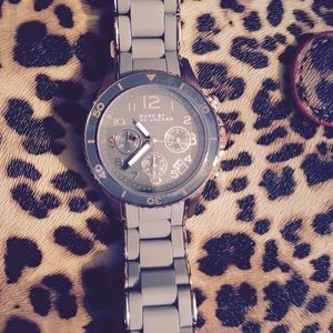 Rose gold/grey Marc Jacobs watch