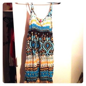 Patterned sun dress
