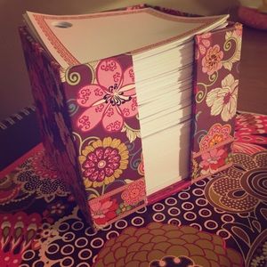 Vera Bradley note cube! 💋