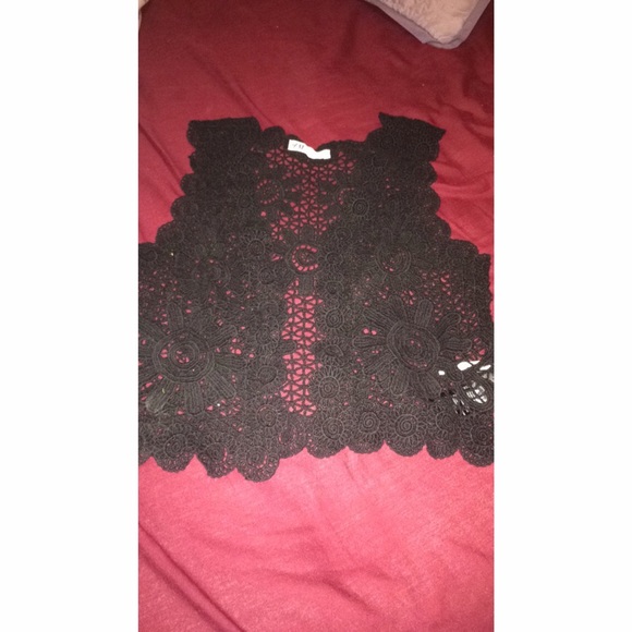 Cardigan type of cute sweater