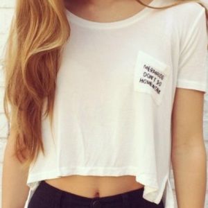 'Mermaids Don't Do Homework" Shirt