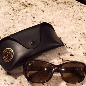 Ray Ban Tortoise Polarized Sunglasses 😎