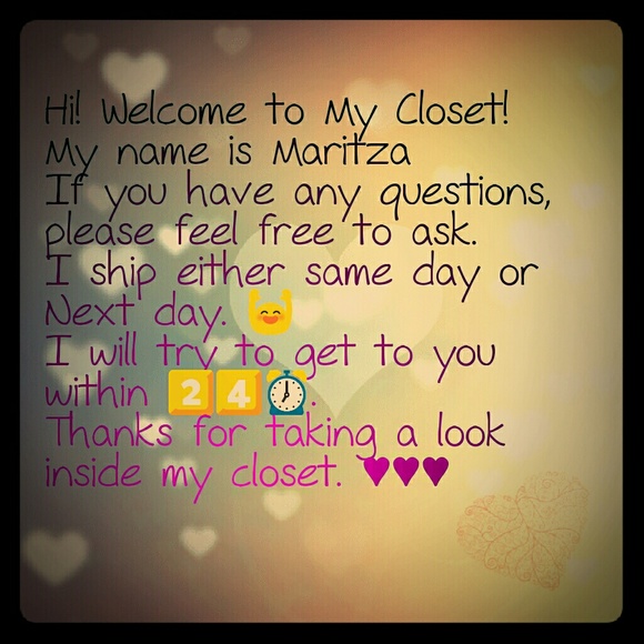Welcome To My Closet of Goodies!