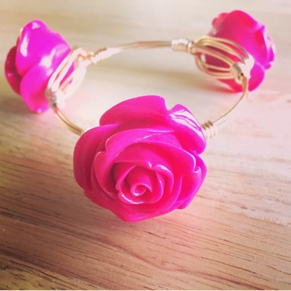 Lilly lovers! New Pink or red rose bauble bangle❤️ - Picture 2 of 2