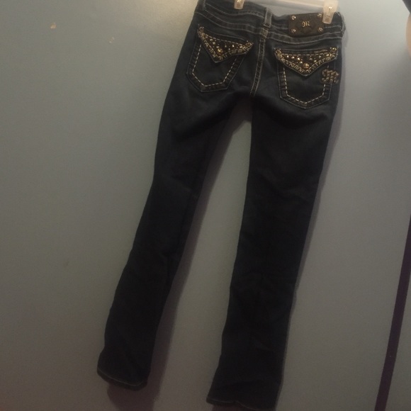 Size 26 , Straight Cut Miss Me Jeans - Picture 2 of 4
