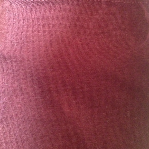 Burgundy Pencil Skirt - Picture 3 of 3