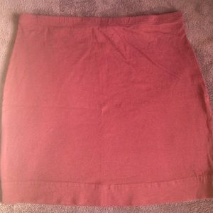 Burgundy Pencil Skirt