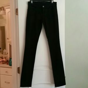 J BRAND black denim jeans