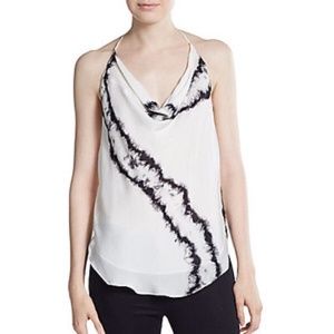Haute Hippie Abstract Print Silk Tank NWT