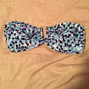 Staples multicolored bikini top