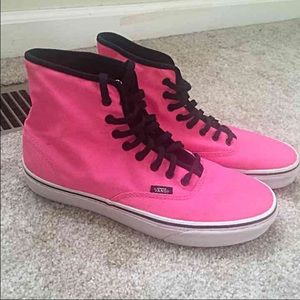 High Top Hot Pink Vans