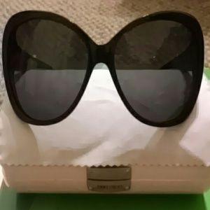 Jimmy Choo oversized Julie sunglasses