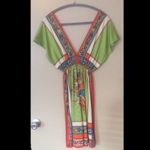 Colorful boho dress 👗