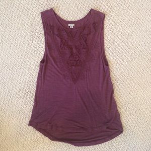 Urban Outfitters | Lace-front Tank
