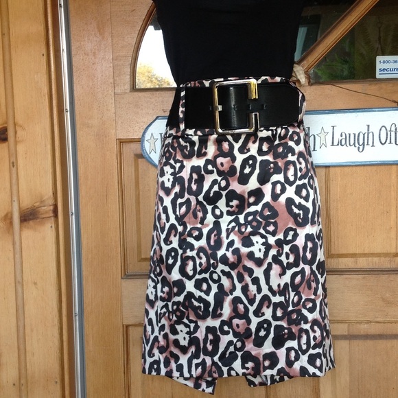 Leopard Print Skirts